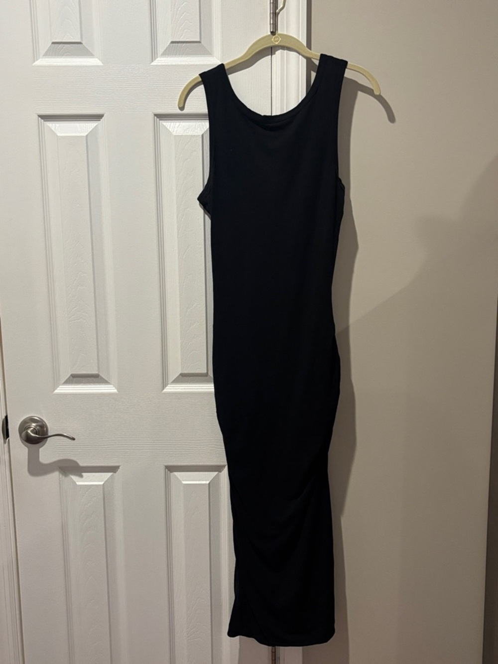 James Perse Black Sleeveless Midi Dress - size Medium